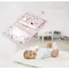 Baby Kullanımı Kolay Desenli Alt Bakım Çantası (pembe)
