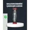 Balkon Demiri Çamaşır Askısı Kare Demirlere Uygun Dayanıklı Tasarım
