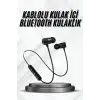 Bluetooth Bağlantılı Kablolu Mıknatıslı Sport Kulaklık
