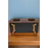 Bluetooth Hoparlör Ahşap Klasik Retro Gramofon Bluetooth Müzik Kutusu