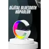 Bluetooth Hoparlör G Şekli Atmosfer Akıllı Rgb Lamba Wireless Kablosuz Şarj
