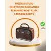 Bluetooth Hoparlör – Kablosuz Bağlantı, Geniş Ses Alanı, Radyo Destekli, Hafif ve Taşınabilir