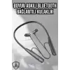 Boyun Bantlı Bluetooth Kulaklık Yüksek Ses Kaliteli 100 Saat Kulaklık