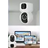 Çift Kameralı Wifi Bağlantılı Gece Görüşlü Ev Tipi Güvenlik Kamerası YoSee
