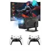Çift Kollu Game Box Projeksiyon Cihazı Kumandalı Android Tv Dahili Hoparlör