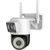 Çift Lensli Dış Mekan Wi-Fi Kamera