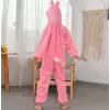 Çocuk Tavşan Kostümü Pembe Renk 2-3 Yaş