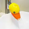 Çocuklar İçin Eğitici Ve Güvenli Musluk Uzatıcı Genişletici Başlık Aparatı Ördek Figürlü