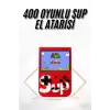Çocuklara Özel Taşınabilir Sup El Atarisi 400 Oyunlu Nostaljik Oyun Konsolu