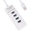 Çok Amaçlı 4 Port Girişli Güçlü Usb 3.0 Port Çoklayıcı Adaptör Switch Splitter Hub 1.2m Kablo
