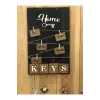 Dekoratif Home Keys Ahşap Resimlik ve Notluk (Kahverengi)