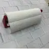 Dekoratif Kırmızı Kağıt Havlu Tutucu Duvar Askılı Model