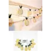 Dekoratif Pilli Pineapple Ananas Pilli Şerit Led Işık (1 Metre)
