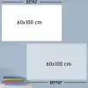 Ders Çalışma Yazı Tahtası Manyetik Duvar Stickerı 100x60 Cm