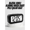 Dijital Masa Saati Termometre Takvim Led Ekran Pilli Ev Ofis Masası