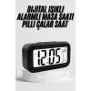 Dijital Masa Saati Termometre Takvim Led Ekran Pilli Ev Ofis Masası