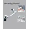 Döner Musluk Başlığı Çok Açılı Robotik Kol Su Tasarruflu
