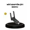 Dual Band USB WiFi Adaptör – 1200 Mbps Hız