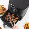 Epilons® Renkli Isıya Dayanıklı Yıkanılabilir Silikon Fırın Ve Airfryer Yuvarlak Pişirme Matı 23 Cm