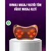Ergonomik Derin Yoğurmalı Boyun Bel Sırt Masaj Cihazı Priz Çakmak Girişli