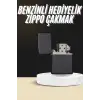 Erkeklere Özel Hediyelik Eşya  Metalik Benzinli Çakmak Doldurulabilir