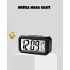 Fotoselli Dijital Masa Saati Aydınlatmalı Alarm ve Tarih Göstergeli