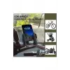 Gidon Bağlantılı Bisiklet Motosiklet İçin Esnek Abs 4-7.8″ İnç Telefon Tutucu 360° Dönebilen Tasarım