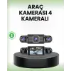 GPS’li 4 Kameralı Araç İç Dış Kayıt Sistemi 1080P WiFi Destekli
