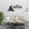 Happy Halloween Temalı Duvar Stickerı