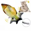 Hareketli Balık Kedi Oyuncağı Şarjlı
