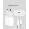 iOS Uyumlu 20W USB-C Hızlı Şarj Cihazı Telefon ve Tablet İçin