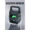Işıklı Bluetooth Hoparlör Müzik ve Renkli Işık Taşınabiilir