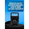 Işıklı Bluetooth Hoparlör Ses Bombası Taşınabilir Yüksek Ses Kaliteli Radyo Özelliği