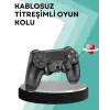 Kablosuz PS4 Oyun Kolu – Çift Titreşimli Motor, Uzun Pil Ömrü ve Hassas Kontrol