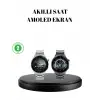 Kablosuz Şarjlı Bluetooth Görüşmeli Akıllı Saat – Android & iOS Uyumlu