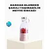 Kablosuz Taşınabilir Mini Blender – USB Şarjlı, 1200mAh