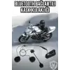 Kask Kulaklığı Motosiklet Intercom Interkom Dinleme Konuşma Özellikli Su Geçirmez