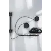 Kask Kulaklığı Motosiklet Intercom Interkom Dinleme Konuşma Özellikli Su Geçirmez