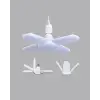 Katlanabilir 4 Kollu LED Ampül 60 Watt 6000 Lumen Beyaz Işık