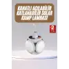 Katlanabilir Askılı Kamp Lambası 5 Kanatlı Pratik Güneş Enerjili