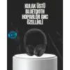 Katlanabilir USB-C Şarjlı Bluetooth Kulaklık
