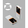 Kompakt 10000 mAh Powerbank – Dijital Göstergeli, Type-C ve Lightning Uyumlu