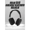 Kulak Üstü Kablosuz Bluetooth Kulaklık Yumuşak Süngerli SD Kart Girişli