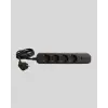 Led Anahtarlı Akım Korumalı Çoklu Priz 4 Priz 3 USB Girişli