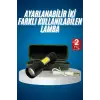 Led Lamba El Feneri Küçük Taşınabilir USB Şarjlı Acil Durum Lambası