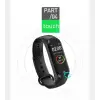 M4 Akıllı Saat Bileklik Kalp Hızı Kan Basıncı Nabız Pedometre Smart Watch