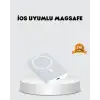 MagSafe Uyumlu Kablosuz Batarya – 27W Hızlı Şarj Destekli Kompakt Güç Bankası
