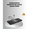 Manyetik Şarj Pedi 7.5W 10W 15W Hızlı Şarj Kaymaz Tabanlı