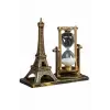 Masa Biblosu Dekoratif Süs Kum Saati Eyfel Kulesi Hediyelik Kum Saati