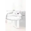 Mikrodalga Fırın Koruyucu Sızdırmaz Gıda Koruyucu Dayanıklı Yiyecek Isıtma Kapağı